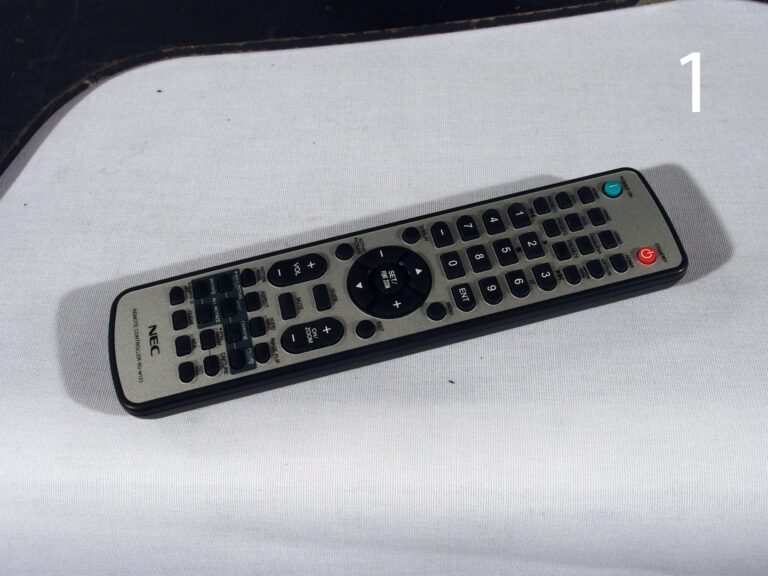 NEC Multisync X552S remote