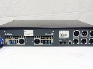 d&b D6 amplifier rear view