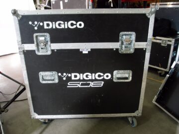 Digico SD8-24 in flight case for sale