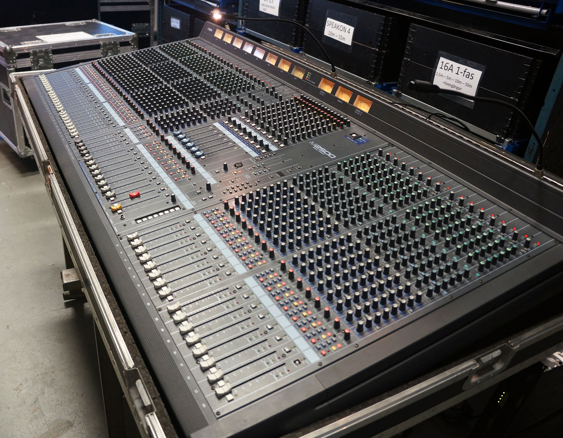 Studio Mixing Console