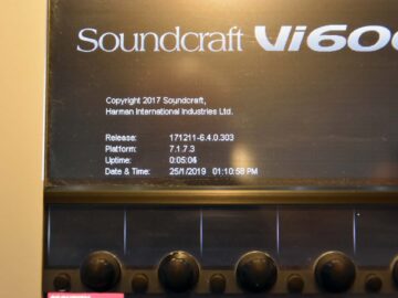 Soundcraft Vi600 for sale