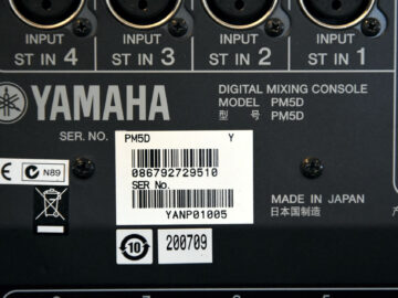Yamaha PM5D for sale serial number