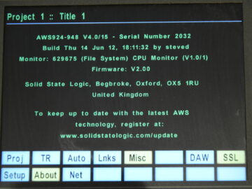 SSL AWS 924 version