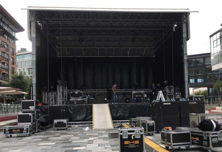 Stagepartner Freestage XXL mobile stage for sale