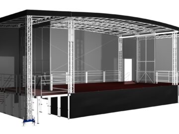Alspaw Profiled L60 mobile stage for sale