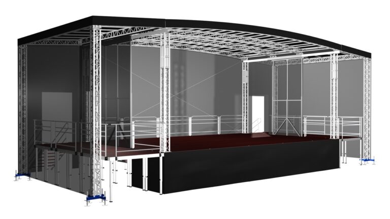 Alspaw Profiled L60 mobile stage for sale