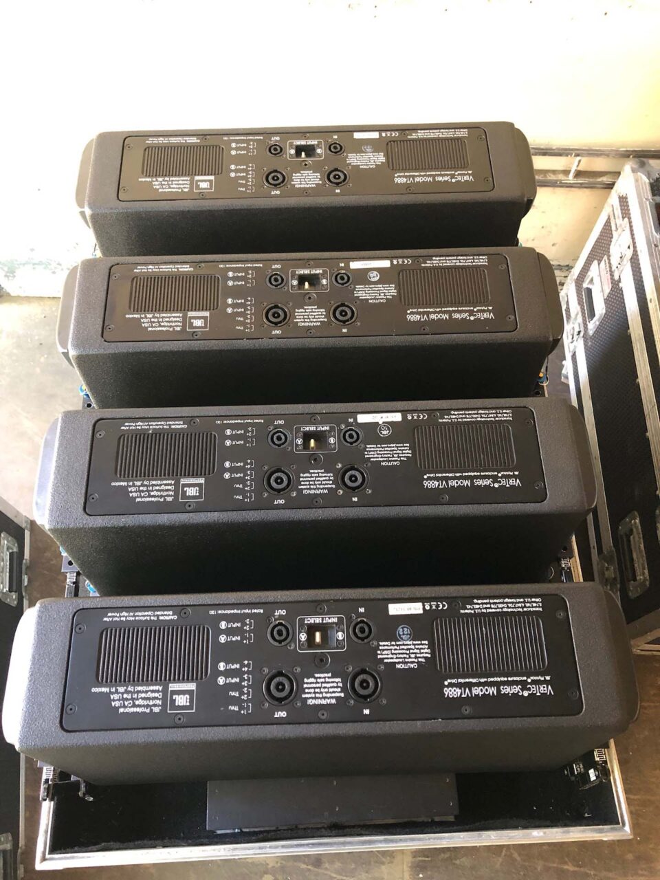 JBL Vertec 4886/4883 Line Array Package Gearwise AV & Stage Equipment