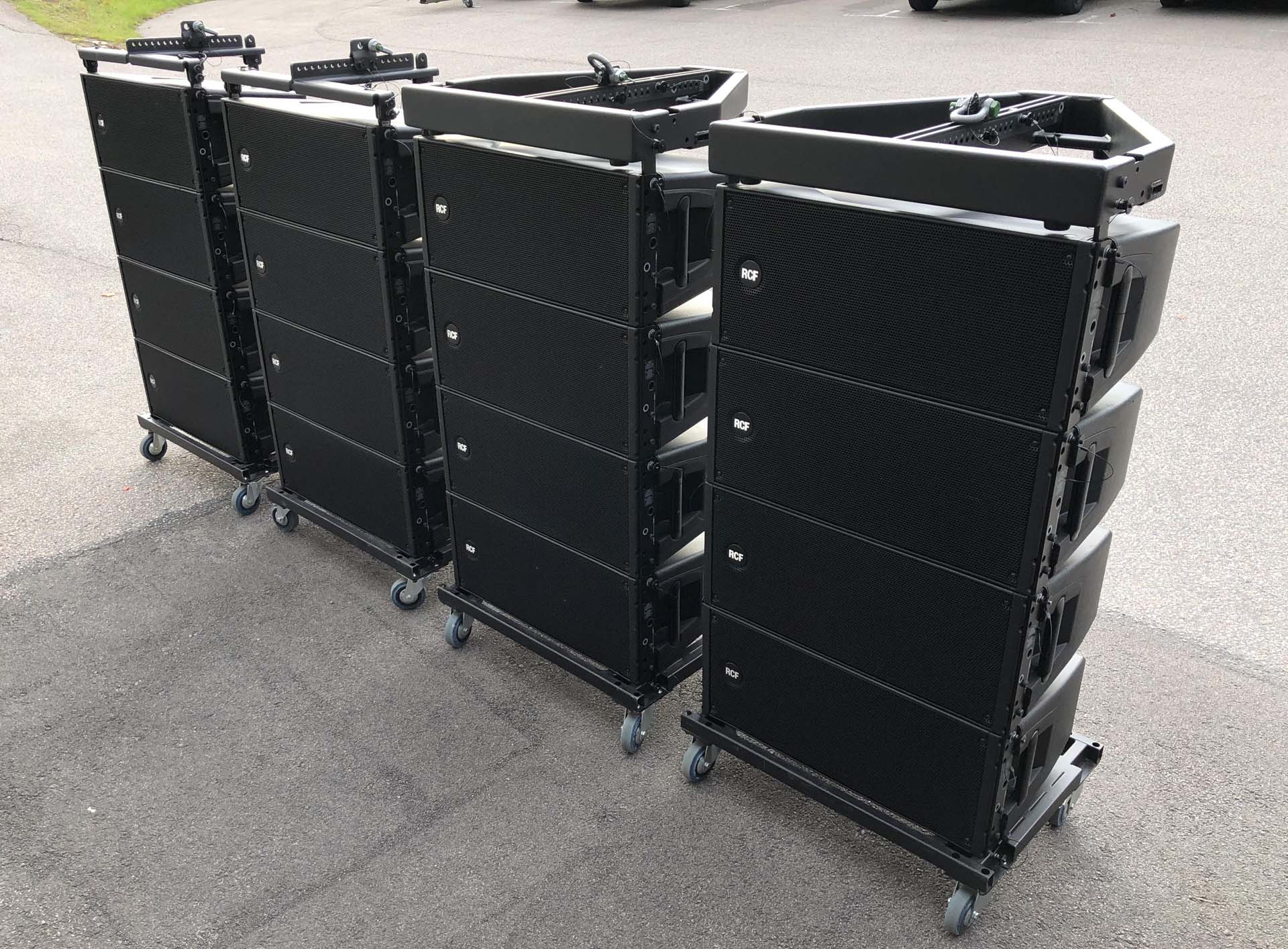 RCF HDL 20-A Line Array System Package 