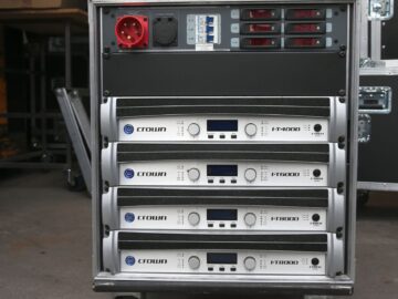 Used Crown amps i-Tech 4000 6000 8000