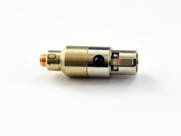 MicroDot to Shure TA4F adaptor