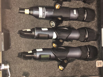 Sennheiser EW300 Wireless mics