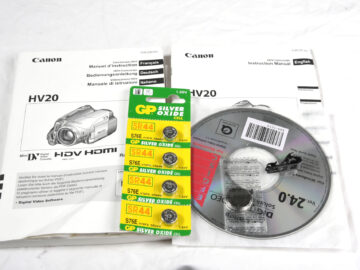 Canon HV20 HD Manual