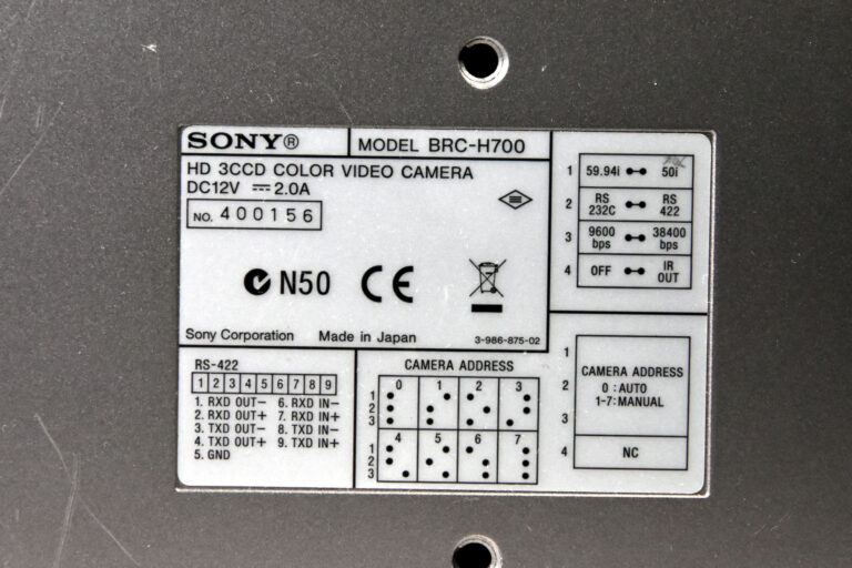 Sony BRC-H700