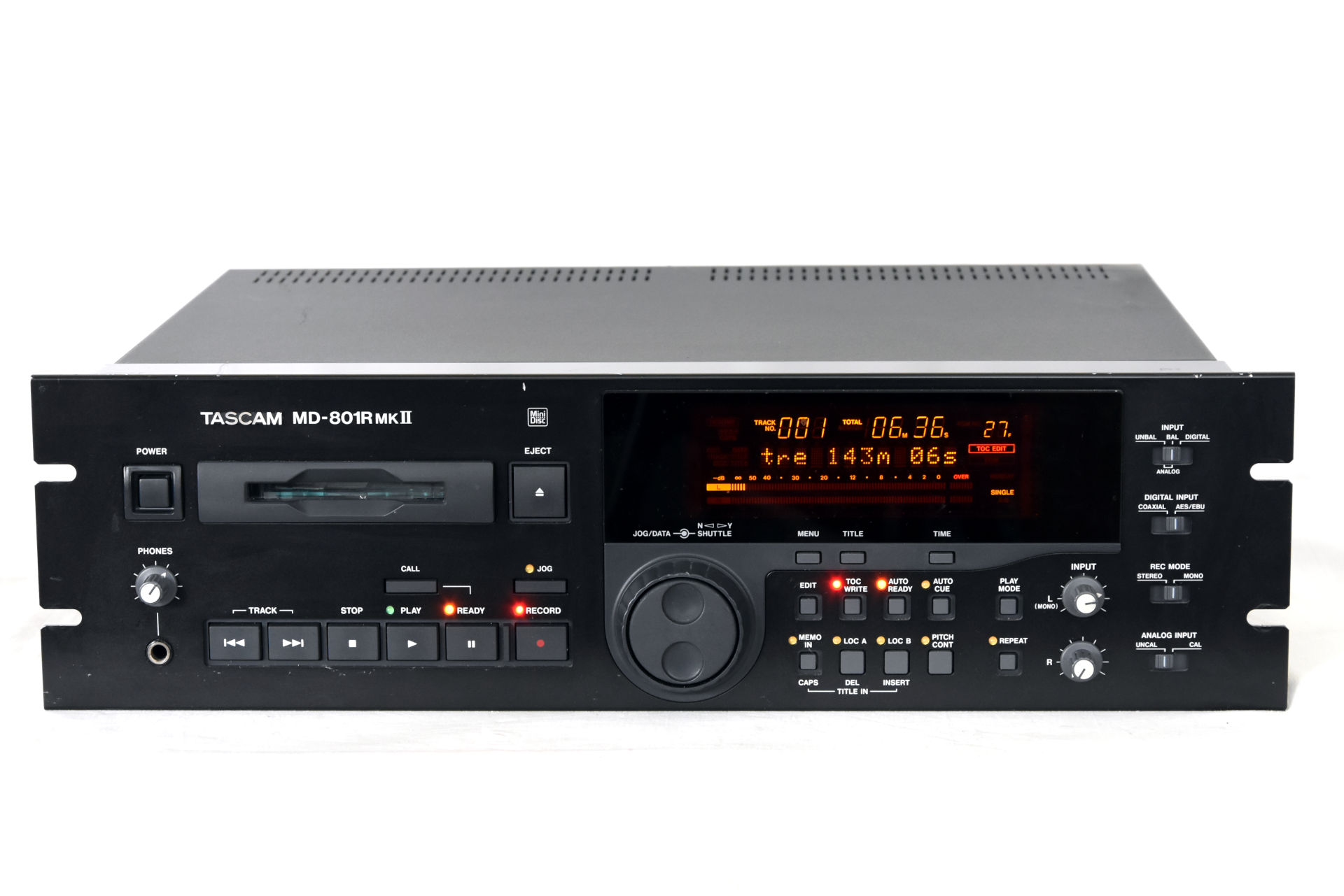 Tascam MD-801R MKII Minidisc recorder – Gearwise – AV & Stage