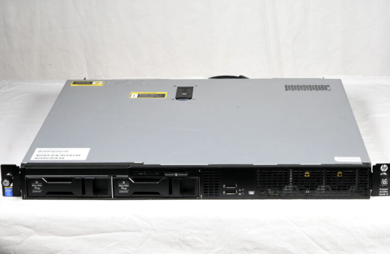 Первоначальная настройка сервера hp proliant dl320e gen8 v2