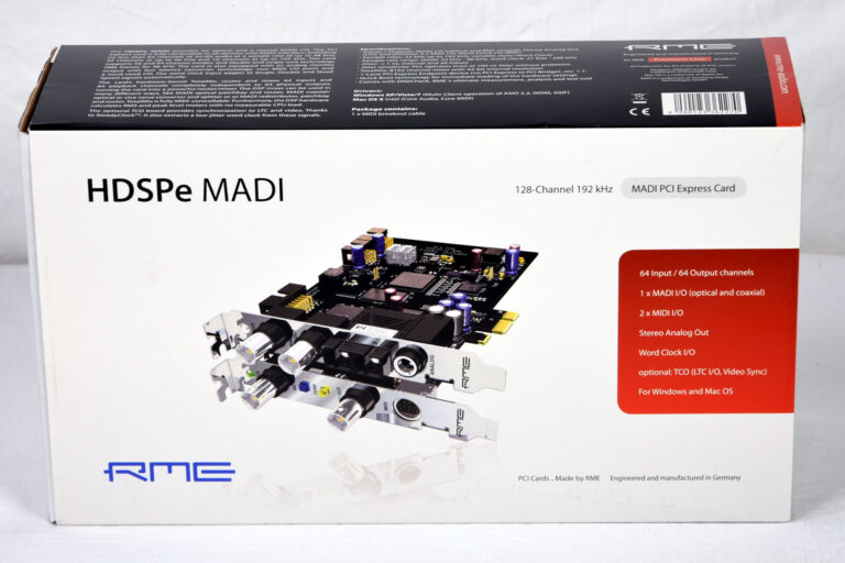 RME HDSPe MADI PCI Express card