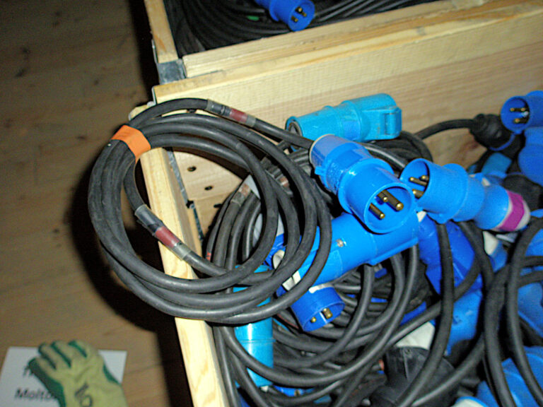 Cable H07RN-F CEE single phase