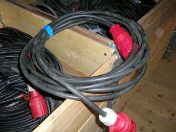 Cable H07RN-F CEE three phase