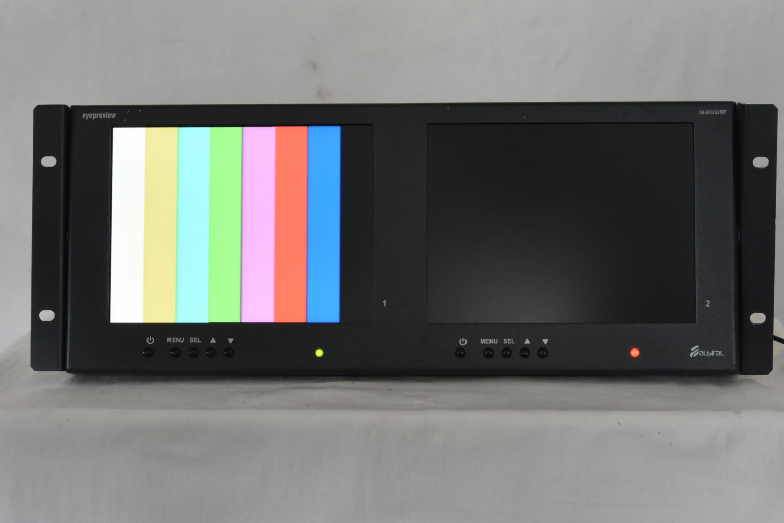 Albiral 084 RK02MF Rack Mount Monitor Gearwise AV & Stage Equipment