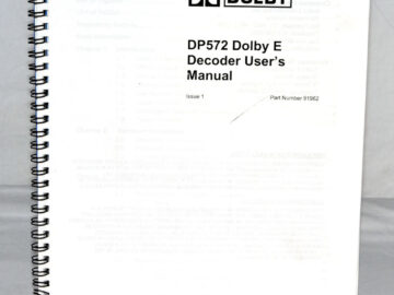 Dolby E Decoder DP572