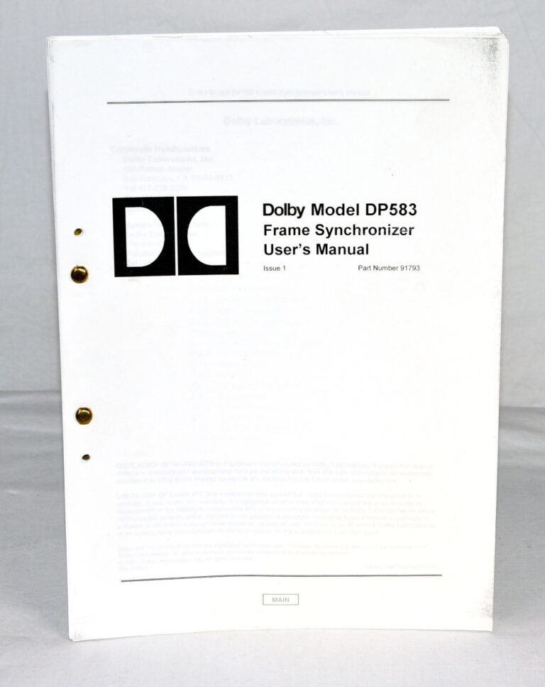 Dolby DP583