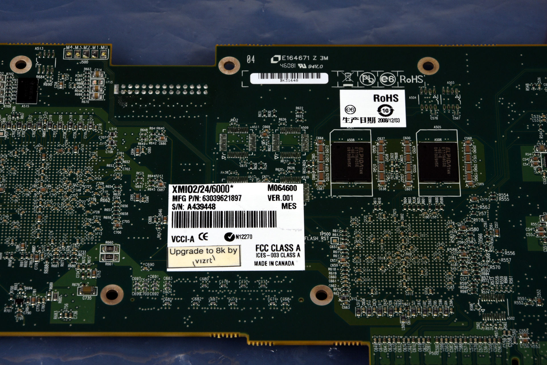 Matrox Multichannel X.mio HD/SDIO card PCIe – Gearwise