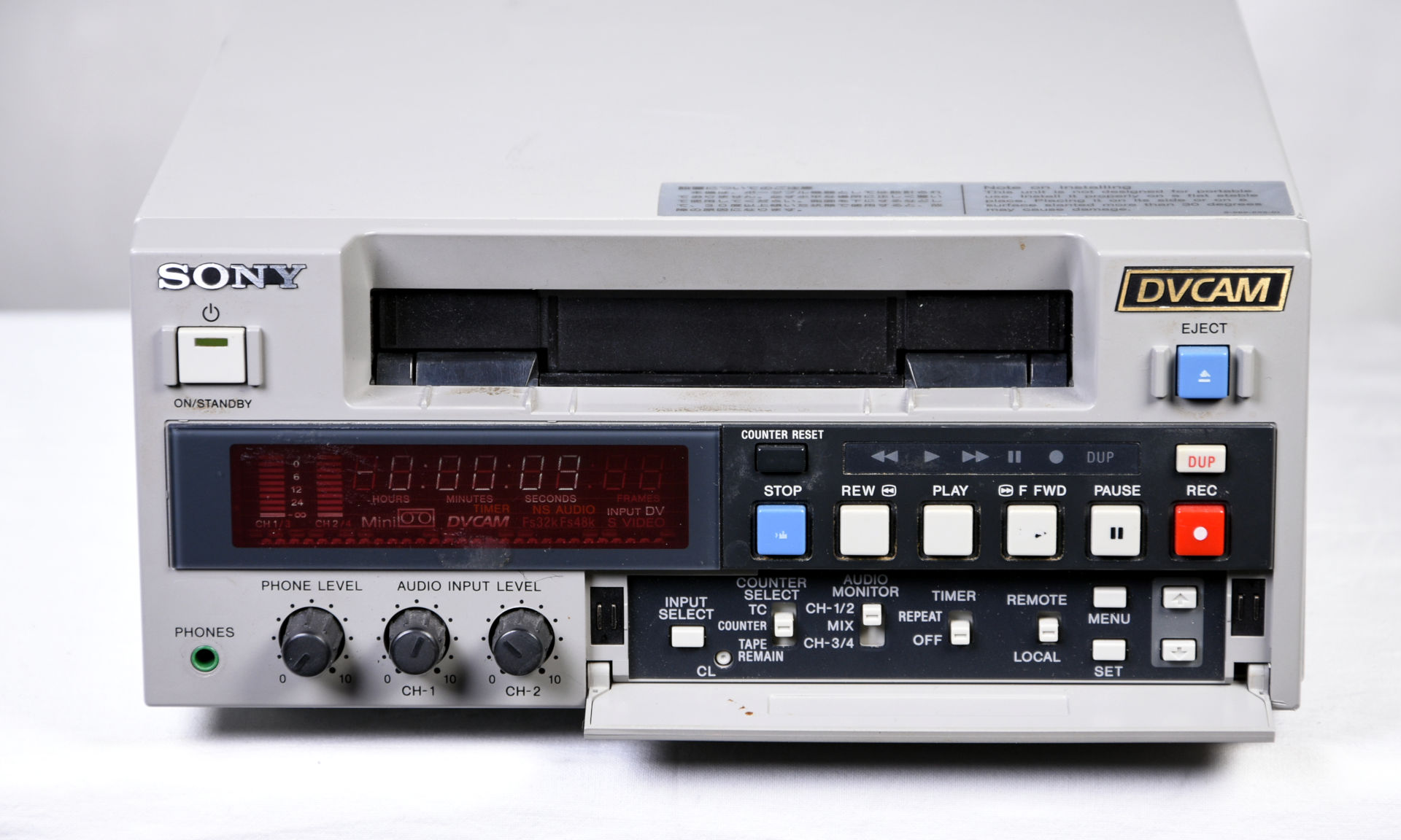 Sony DSR-40P DVCAM Recorder – Gearwise – AV  Stage Equipment