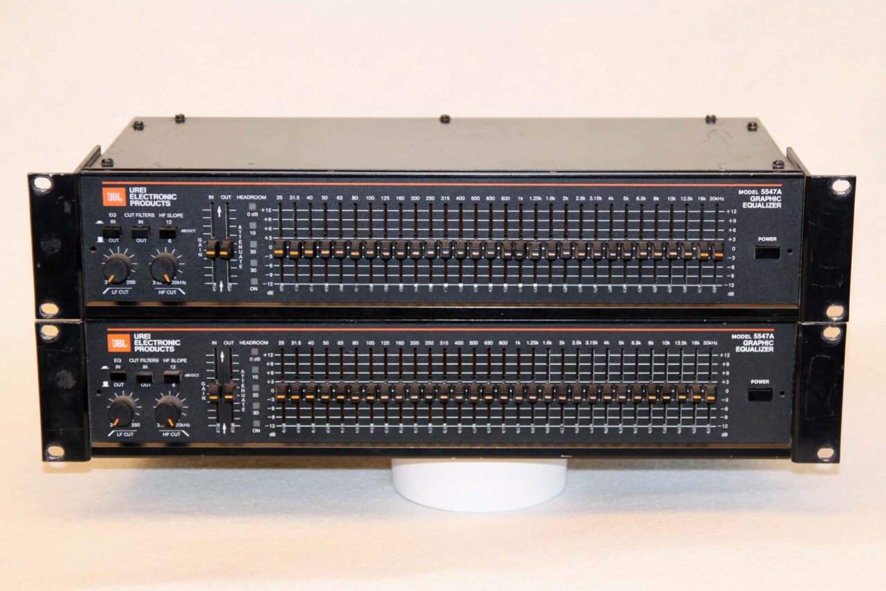 UREI 5547A Graphic Equalizer Gearwise AV & Stage Equipment
