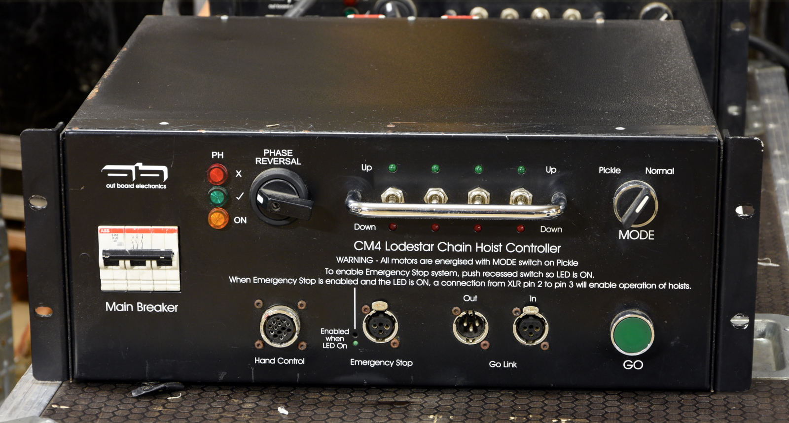 Out Board CM4 Hoist Controller Gearwise AV & Stage Equipment