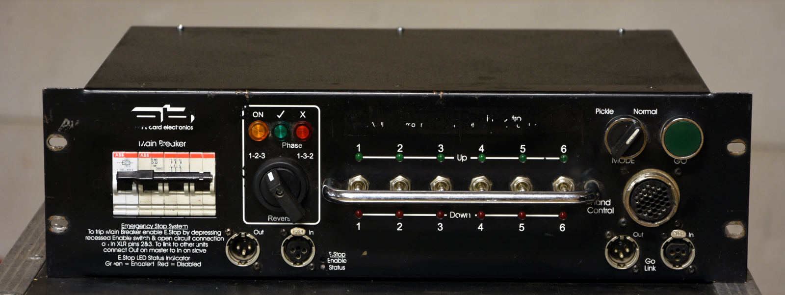 Out Board CM6 Hoist Controller Gearwise AV & Stage Equipment