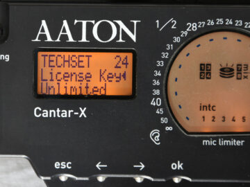 Aaton Cantar-X Film Audio Recorder
