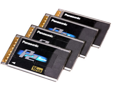 Panasonic 16GB P2 Card 4pcs