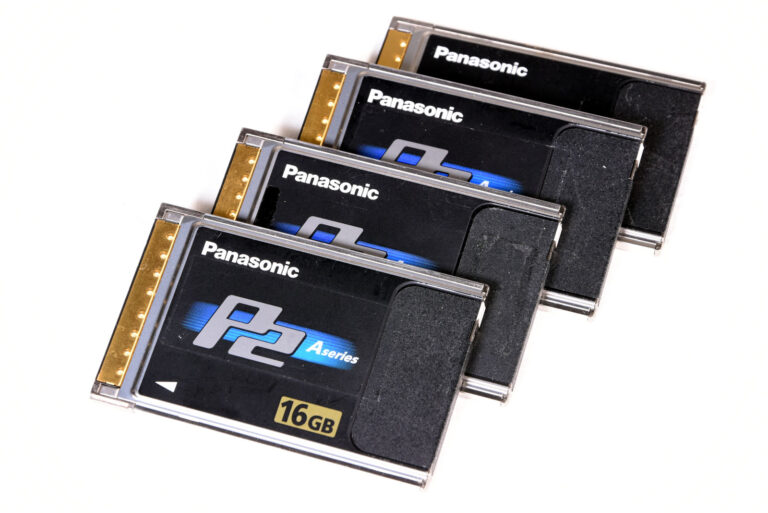 Panasonic 16GB A-Series P2 Card 4pcs