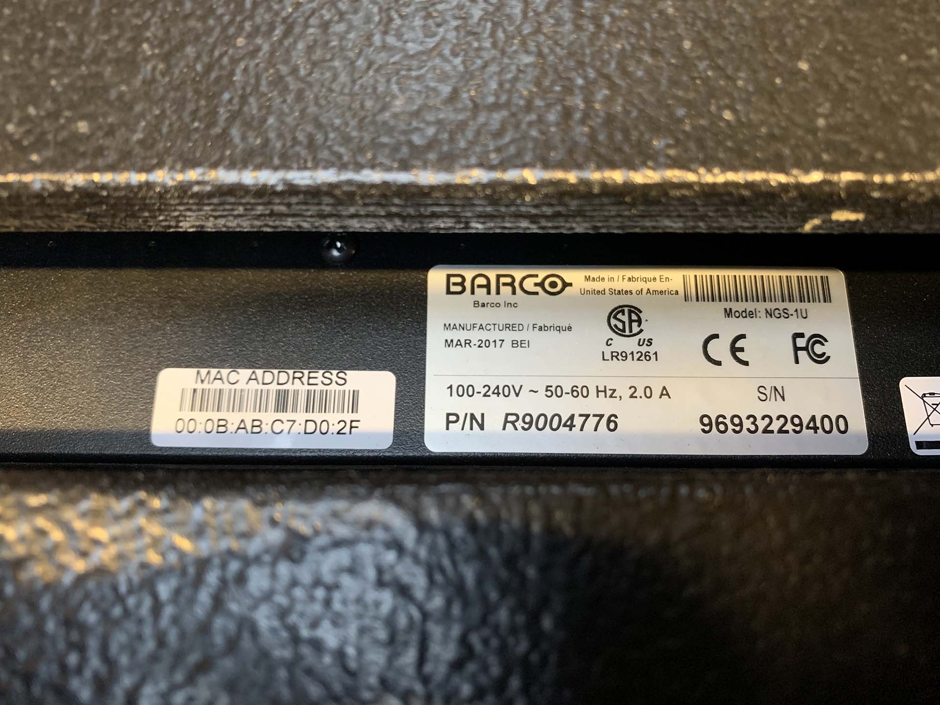 Barco Ex expansion unit – Gearwise – AV & Stage Equipment