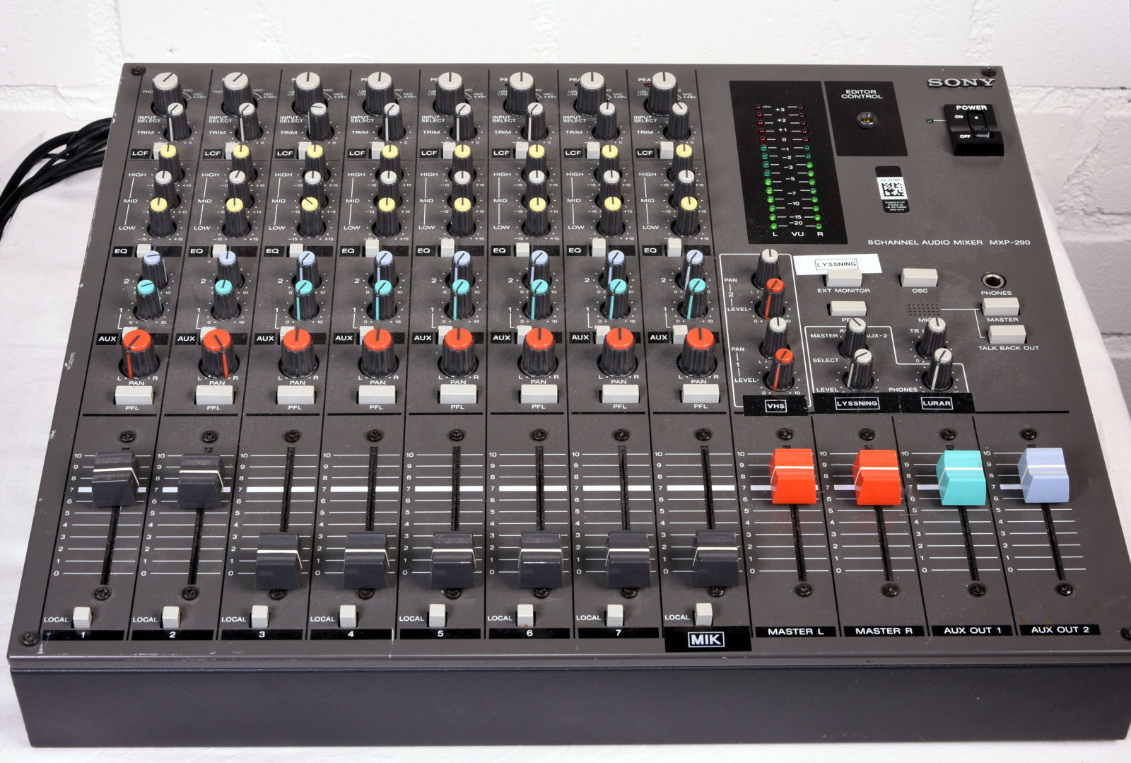 Sony MXP-290 8ch mixer – Gearwise – AV & Stage Equipment