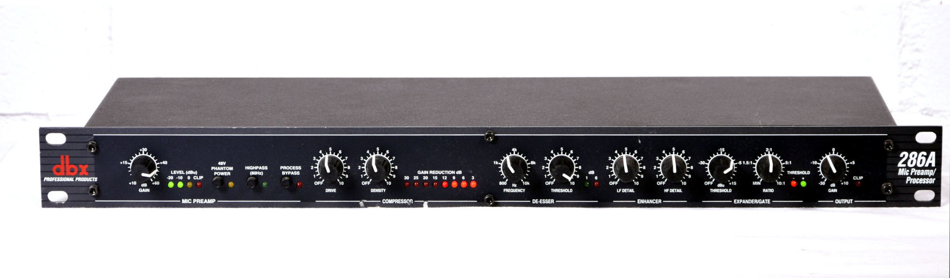 dbx 286A Mic Preamp Processor – Gearwise – AV & Stage Equipment