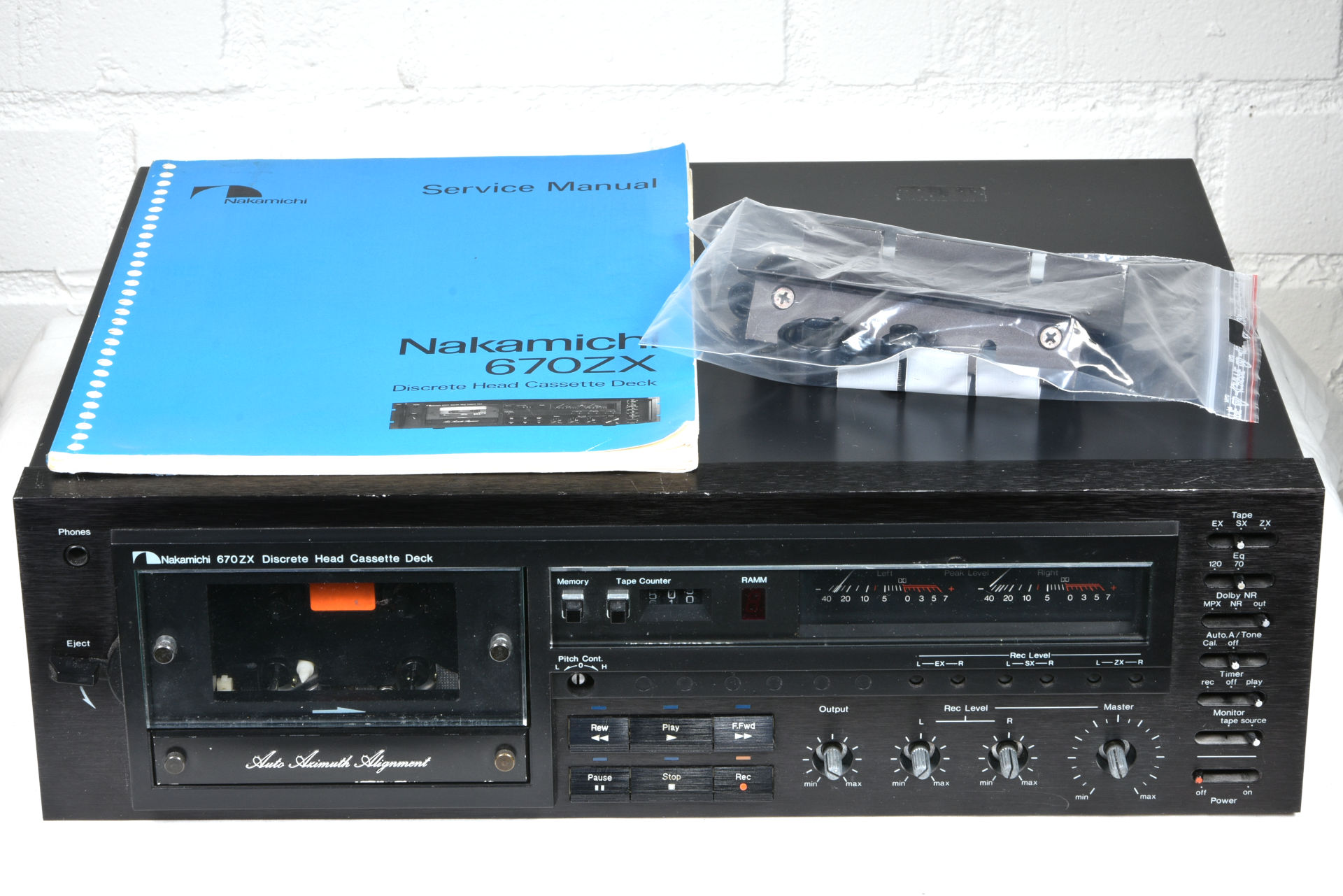 Nakamichi 670ZX for parts or refurb – Gearwise – AV & Stage Equipment