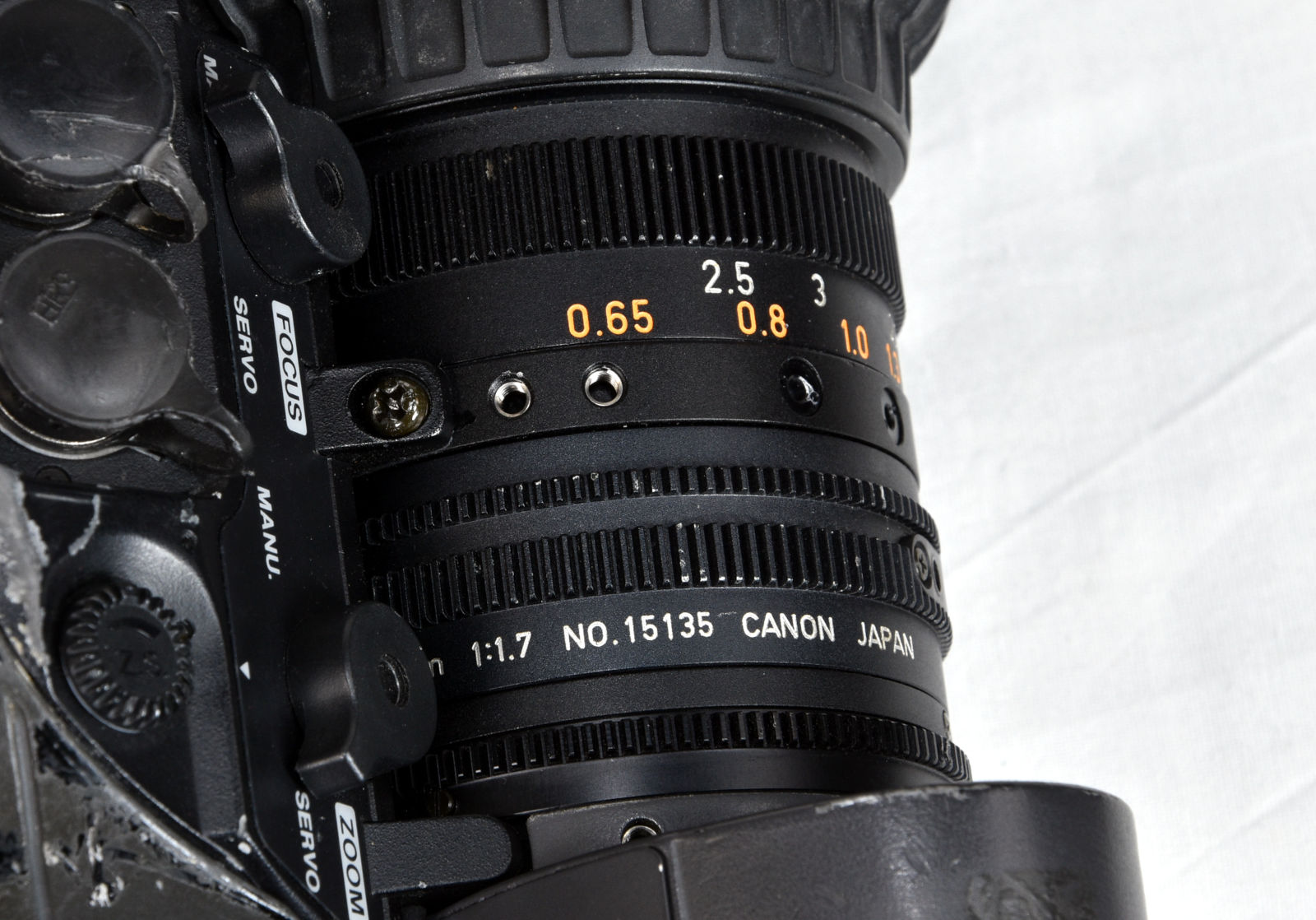 Canon J15ax8B4 SX12 IRS Zoom Lens Gearwise AV & Stage Equipment