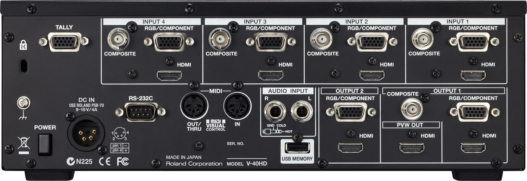 Roland V-40HD – Gearwise – AV & Stage Equipment