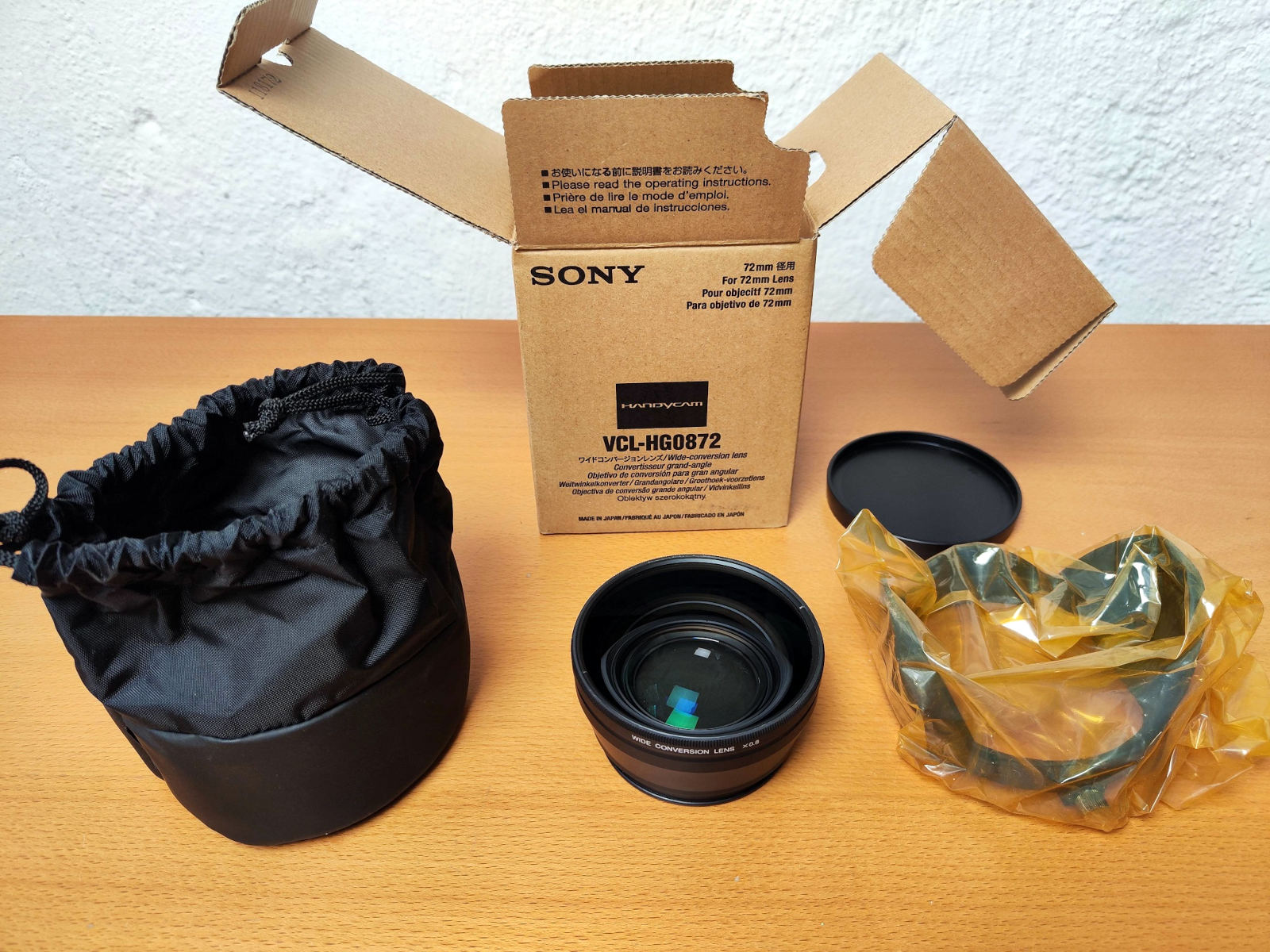 handycam wide angle lens