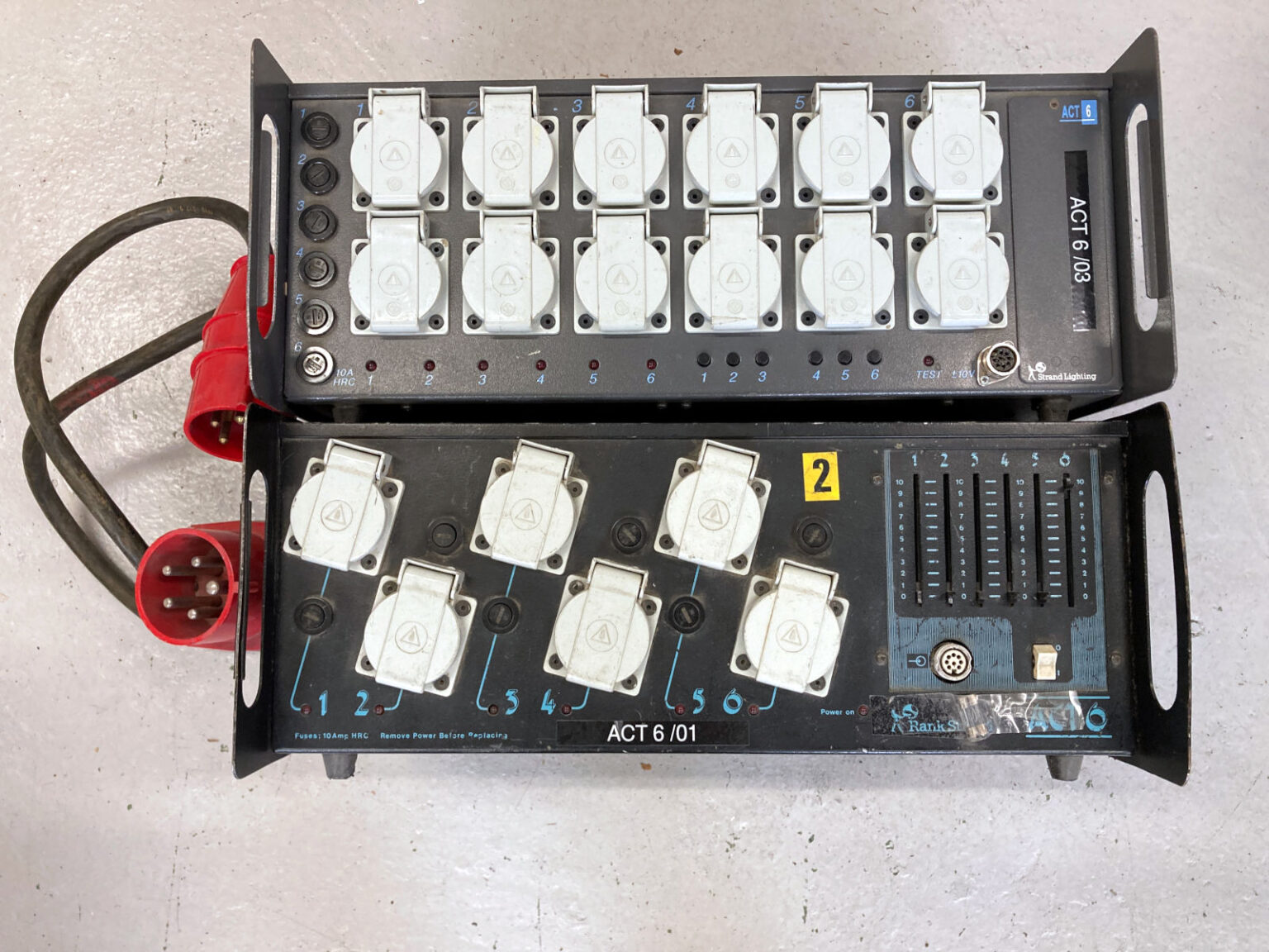 Rank Strand ACT6 Dimmers Gearwise AV & Stage Equipment