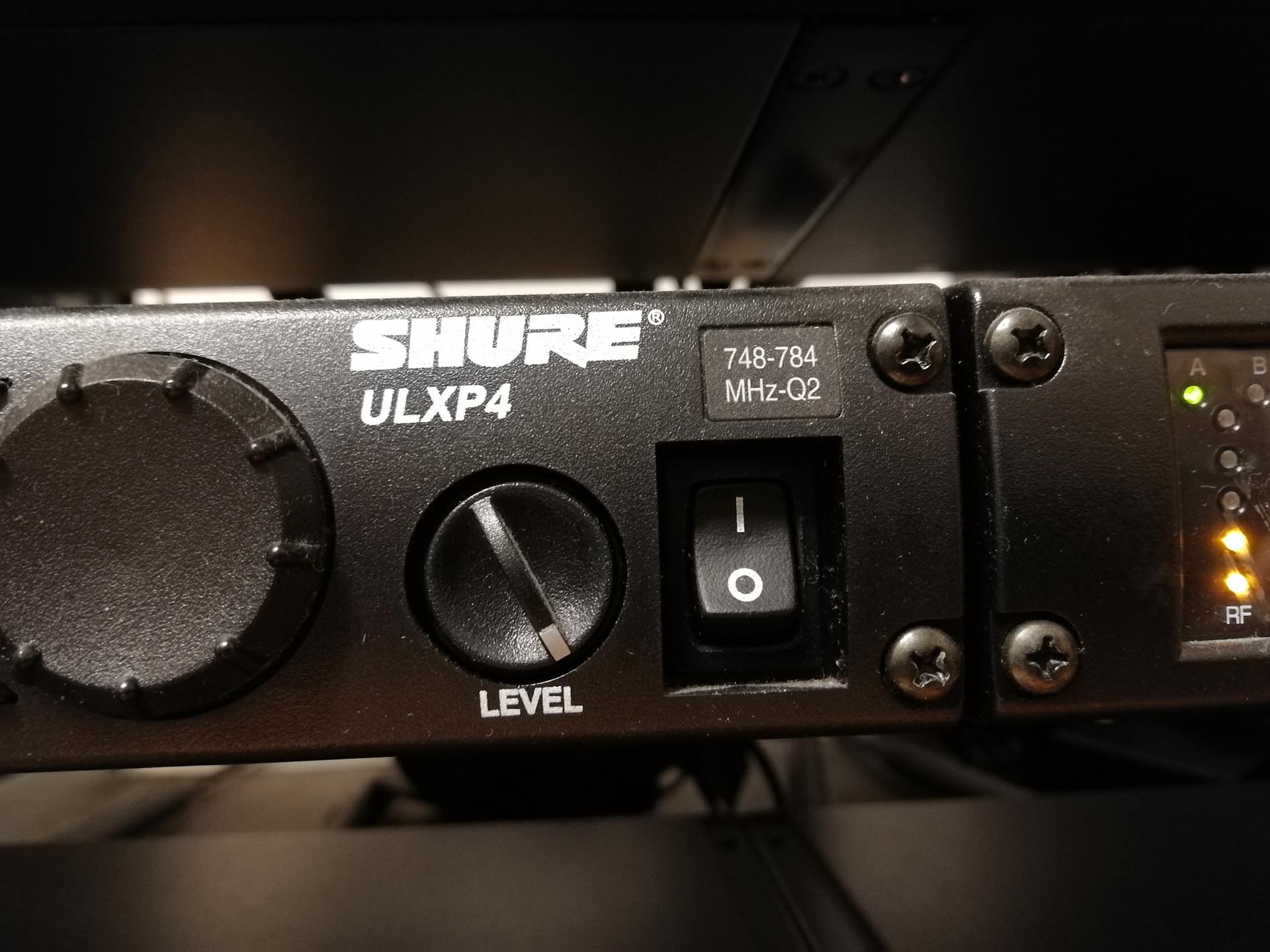SHURE ULXP4 + ULX1Q2 Gearwise AV & Stage Equipment