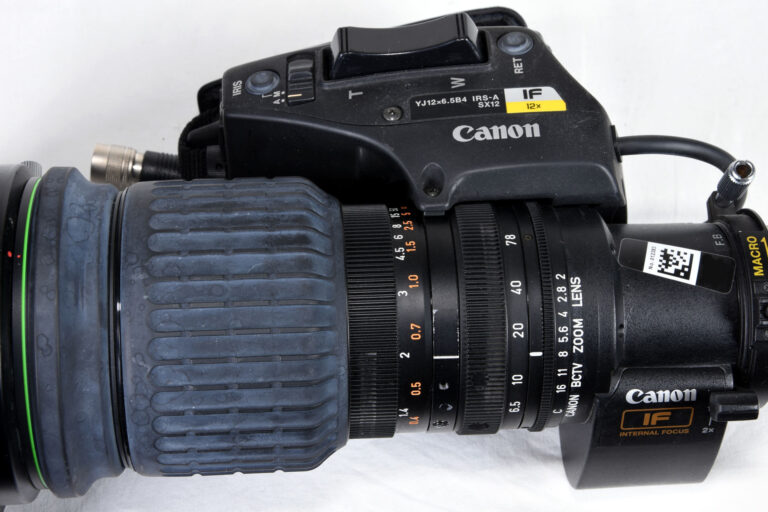 Canon YJ12x6.5B4 IRS-A SX12 Studio use