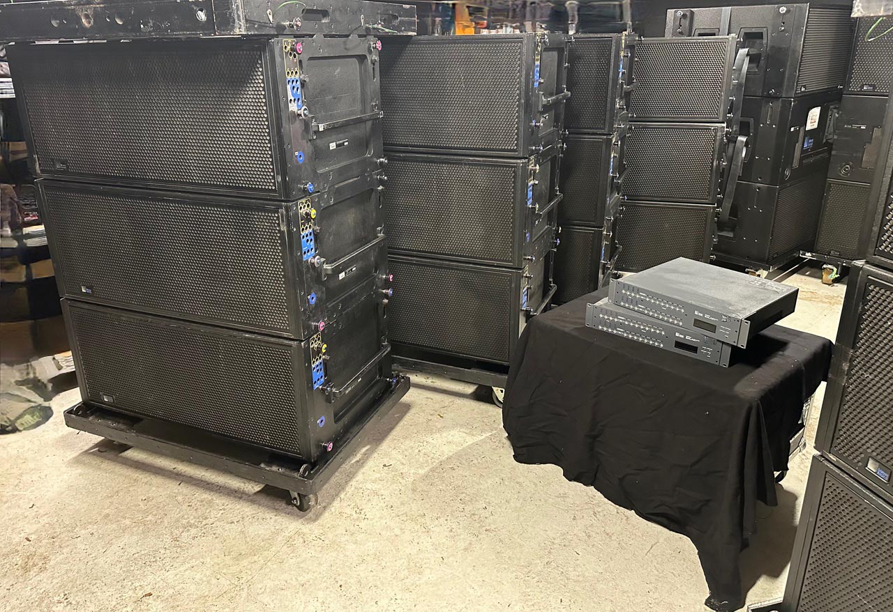 Meyer Sound LEO 1100LFC system Gearwise AV & Stage Equipment